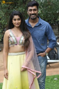 Rudra Garuda Purana Teaser Launch attended by Rishi and Priyanka Kumar