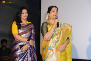 Rudramkota Trailer Launch attended by Anil Arka, Vibhisha Jaanu, Alekhya Gadamboina, Srikanth, and Raasi