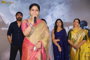 Rudramkota Trailer Launch attended by Anil Arka, Vibhisha Jaanu, Alekhya Gadamboina, Srikanth, and Raasi