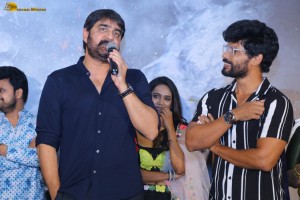 Rudramkota Trailer Launch attended by Anil Arka, Vibhisha Jaanu, Alekhya Gadamboina, Srikanth, and Raasi