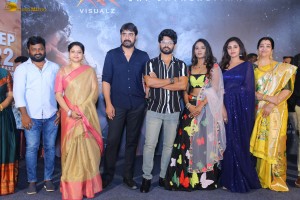 Rudramkota Trailer Launch attended by Anil Arka, Vibhisha Jaanu, Alekhya Gadamboina, Srikanth, and Raasi
