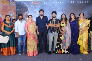 Rudramkota Trailer Launch attended by Anil Arka, Vibhisha Jaanu, Alekhya Gadamboina, Srikanth, and Raasi