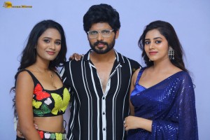 Rudramkota Trailer Launch attended by Anil Arka, Vibhisha Jaanu, Alekhya Gadamboina, Srikanth, and Raasi