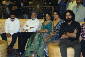 Rudrangi Pre-Release Function attended by Jagapathi Babu, Mamta Mohandas, Divi Vadthya, Ganavi Laxman, Vimala Raman, and Nandamuri Balakrishna