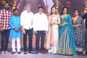 Rudrangi Pre-Release Function attended by Jagapathi Babu, Mamta Mohandas, Divi Vadthya, Ganavi Laxman, Vimala Raman, and Nandamuri Balakrishna