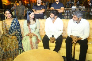 Rudrangi Pre-Release Function attended by Jagapathi Babu, Mamta Mohandas, Divi Vadthya, Ganavi Laxman, Vimala Raman, and Nandamuri Balakrishna