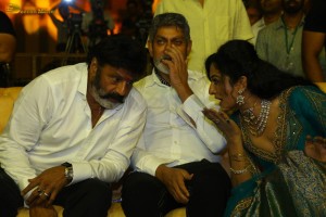 Rudrangi Pre-Release Function attended by Jagapathi Babu, Mamta Mohandas, Divi Vadthya, Ganavi Laxman, Vimala Raman, and Nandamuri Balakrishna