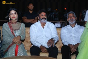 Rudrangi Pre-Release Function attended by Jagapathi Babu, Mamta Mohandas, Divi Vadthya, Ganavi Laxman, Vimala Raman, and Nandamuri Balakrishna