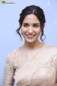 actress ruhani sharma cute photoshoot in a saree