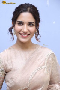 actress ruhani sharma cute photoshoot in a saree