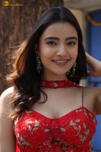 actress Rukshar Dhillon beautiful in a red lehenga choli