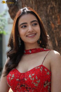 actress Rukshar Dhillon beautiful in a red lehenga choli