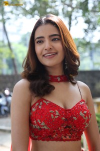 actress Rukshar Dhillon beautiful in a red lehenga choli