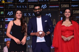 SIIMA 2023 Press Meet attended by Rana Daggubati, Meenakshi Chaudhary and Nidhhi Agerwal