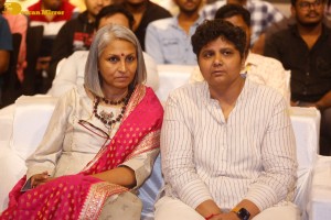 Actresses Regina Cassandra and Nivetha Thomas attend the pre-release function of the film Saakini Daakini