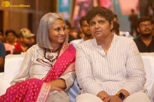 Actresses Regina Cassandra and Nivetha Thomas attend the pre-release function of the film Saakini Daakini