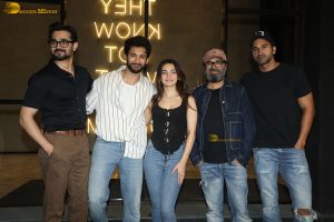 Sabar Bonda Screening attended by Sachin Khedekar, Rohit Saraf, Rasika Dugal, and Sai Tamhankar