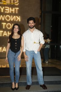 Sabar Bonda Screening attended by Sachin Khedekar, Rohit Saraf, Rasika Dugal, and Sai Tamhankar