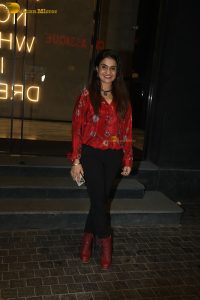 Sabar Bonda Screening attended by Sachin Khedekar, Rohit Saraf, Rasika Dugal, and Sai Tamhankar