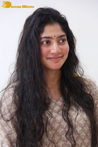 Actress Sai Pallavi fun expressions during a photoshoot