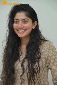 Actress Sai Pallavi fun expressions during a photoshoot
