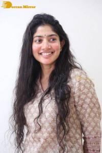 Actress Sai Pallavi fun expressions during a photoshoot