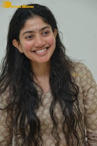 Actress Sai Pallavi fun expressions during a photoshoot