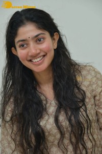 Actress Sai Pallavi fun expressions during a photoshoot