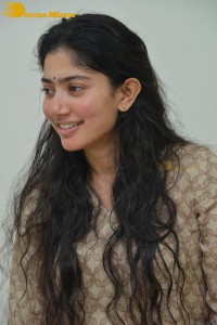 Actress Sai Pallavi fun expressions during a photoshoot