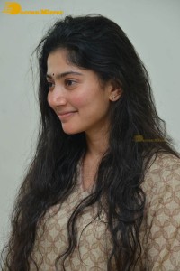 Actress Sai Pallavi fun expressions during a photoshoot
