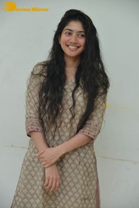 Actress Sai Pallavi fun expressions during a photoshoot