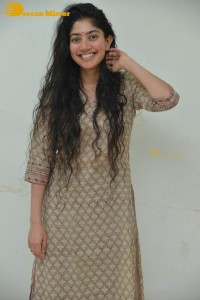 Actress Sai Pallavi fun expressions during a photoshoot