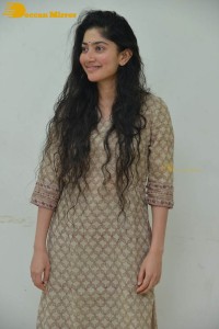 Actress Sai Pallavi fun expressions during a photoshoot