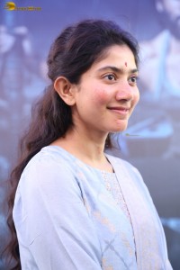 actress sai pallavi cute in a light blue salwar