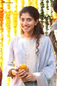 actress sai pallavi cute in a light blue salwar