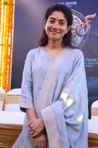 actress sai pallavi cute in a light blue salwar