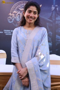 actress sai pallavi cute in a light blue salwar
