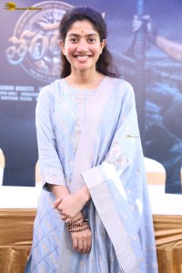 actress sai pallavi cute in a light blue salwar