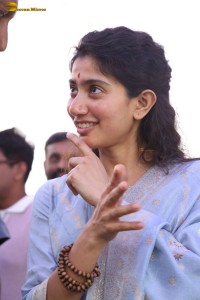 actress sai pallavi cute in a light blue salwar