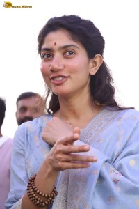 actress sai pallavi cute in a light blue salwar