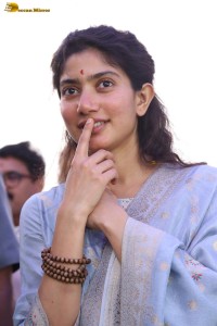 actress sai pallavi cute in a light blue salwar