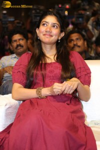 actress sai pallavi pretty in a red salwar dress