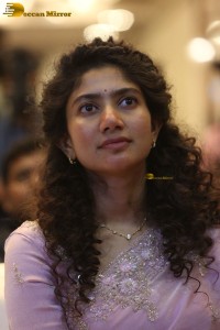 actress Sai Pallavi pretty in a pink dress