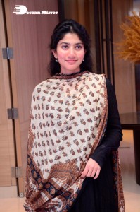 Sai Pallavi in black salwar at Love Story Function