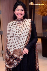 Sai Pallavi in black salwar at Love Story Function