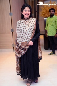Sai Pallavi in black salwar at Love Story Function