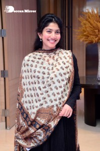 Sai Pallavi in black salwar at Love Story Function