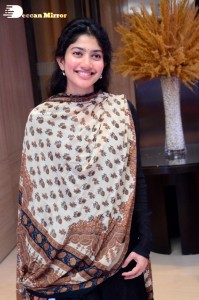 Sai Pallavi in black salwar at Love Story Function