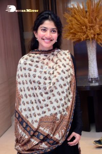 Sai Pallavi in black salwar at Love Story Function