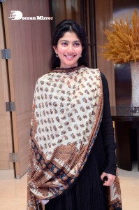 Sai Pallavi in black salwar at Love Story Function